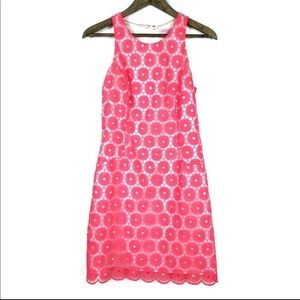 Lilly Pulitzer fiesta pink pearl dress